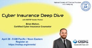 NSITSP Webinar – Cyber Insurance Deep Dive